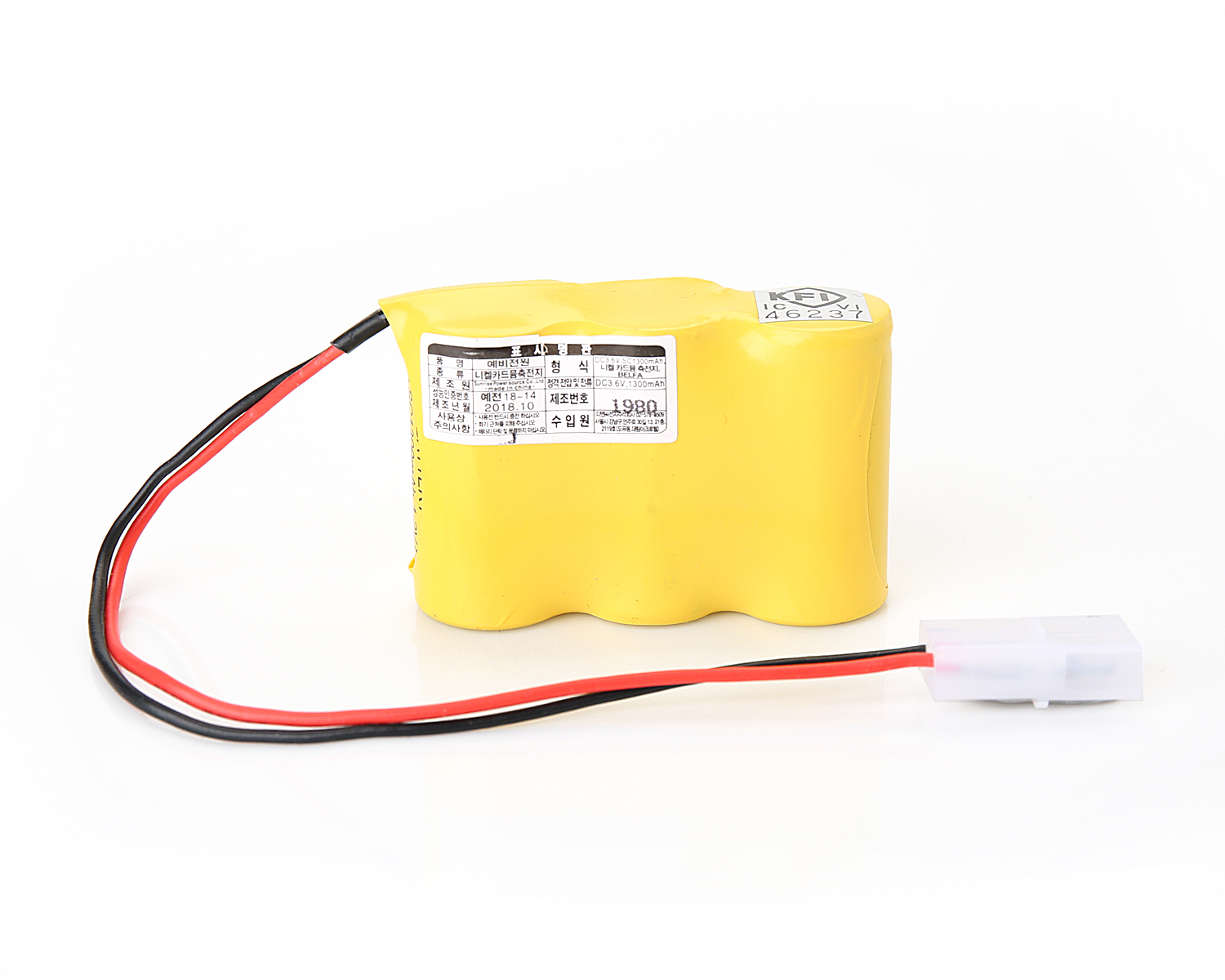 3.6V SC 1300mAh