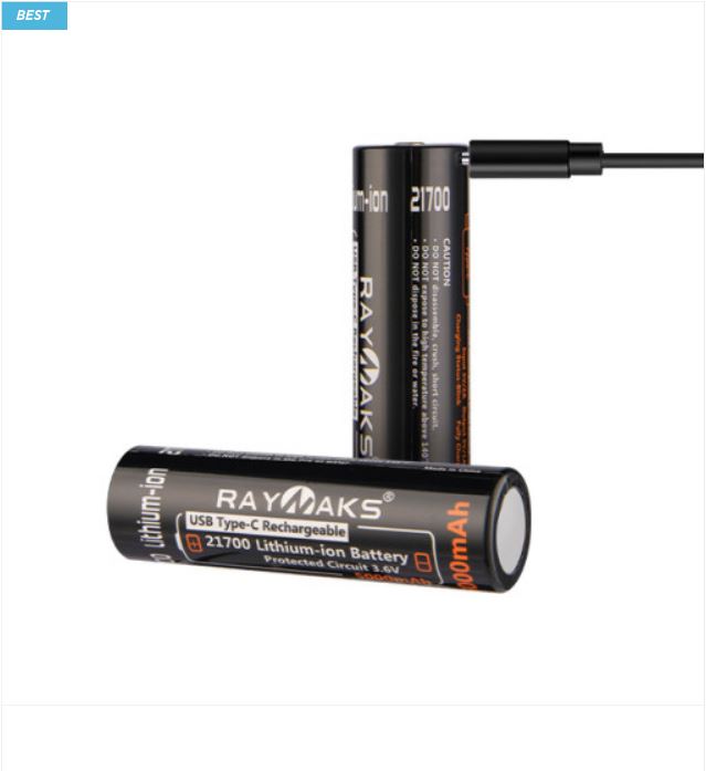 ���̳� (RAYNAKS) 21700 5000mah USB ������ ���͸�